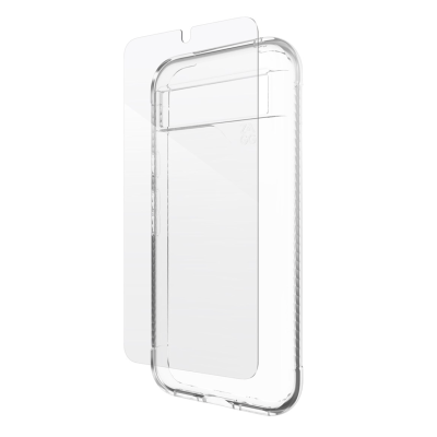 ZAGG Luxe Pixel 8a Case & Screen Protector Bundle - Clear