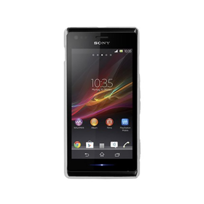 Ryse S-Line Gel Xperia M Case - Clear - Front View