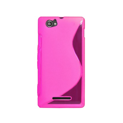 Ryse S-Line Gel Xperia M Case - Pink
