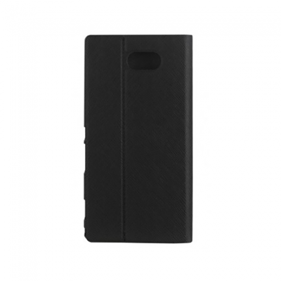 XQISIT Viskan Folio Xperia M2 Case - Black - Back View