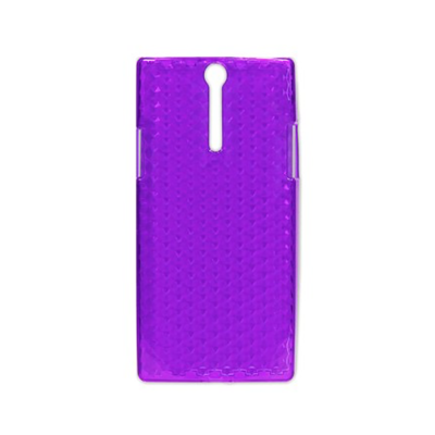 KOLAY Diamond Gel Xperia S Case - Purple
