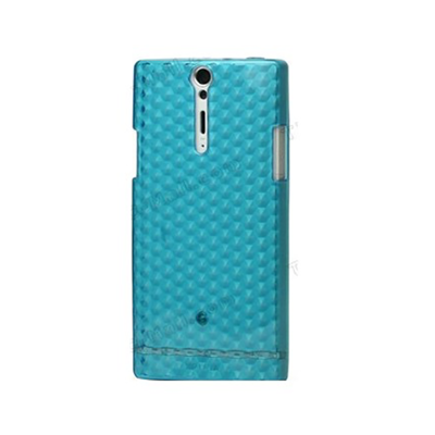 KOLAY Diamond Gel Xperia S Case - Turquoise