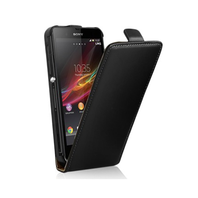 Ryse Flip Leather Xperia Z Case - Black