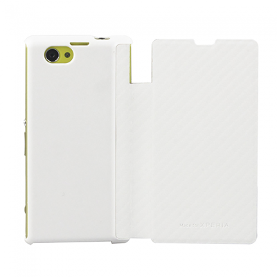 Roxfit Book View Xperia Z1 Compact Case - Carbon White