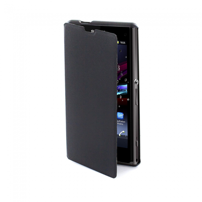 Muvit Easy Folio Xperia Z1 Compact Case - Black